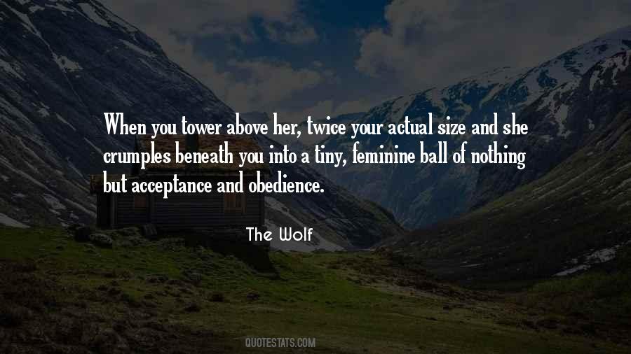 Quotes About She Wolf #613956