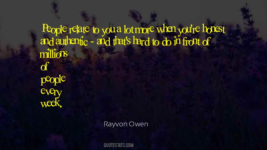 Quotes About Rayvon #1704661