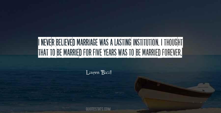 Quotes About Lasting Marriage #532575