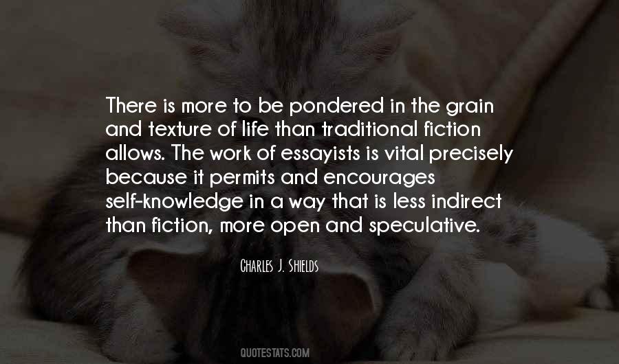 Quotes About Speculative Fiction #886817