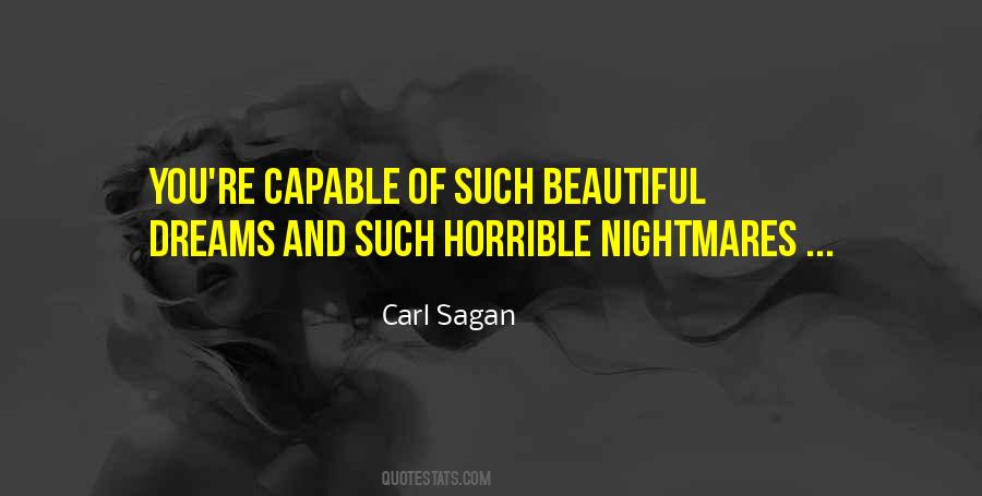 Quotes About Dream And Nightmares #188459