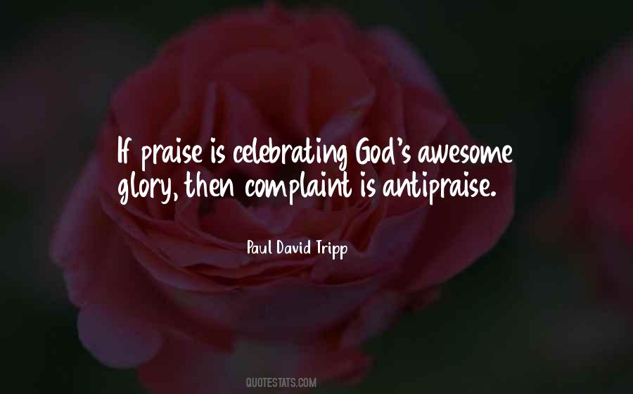 Quotes About Praise God #196289