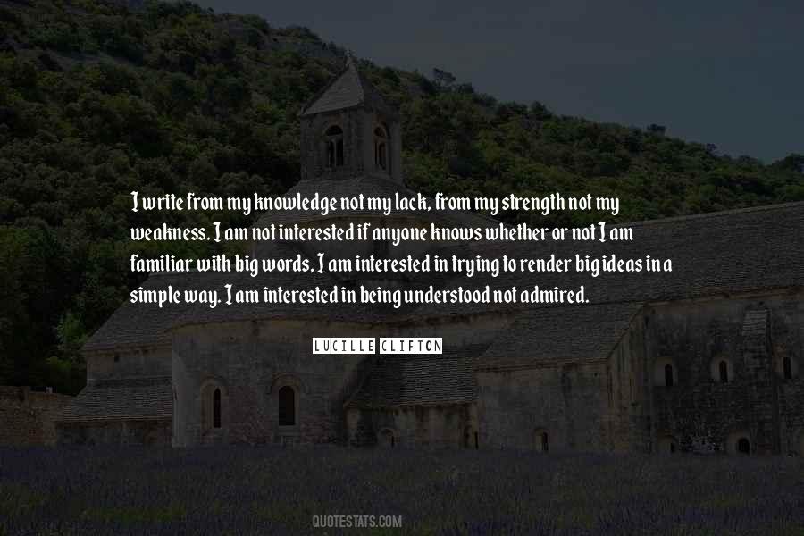 Quotes About Not Being Understood #253178