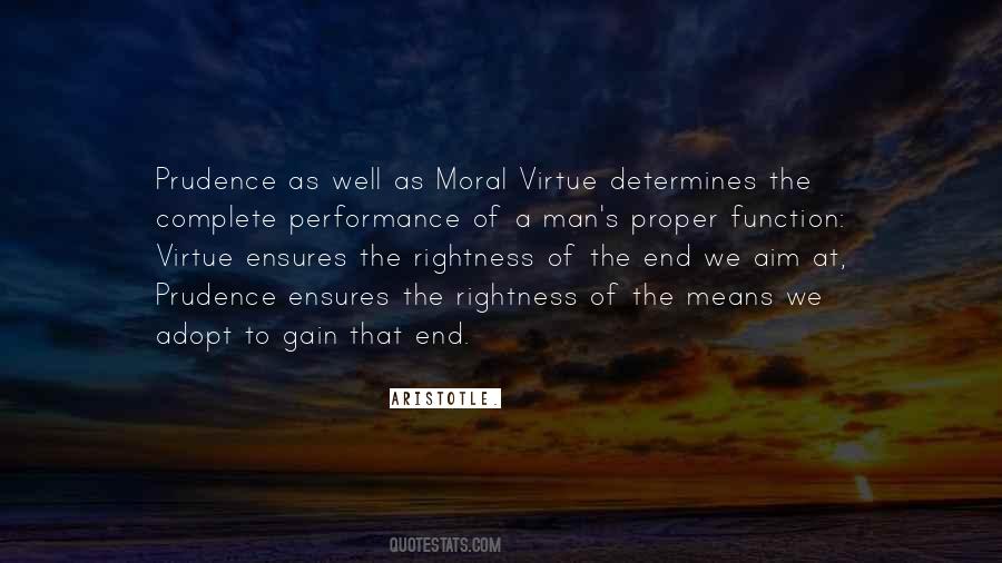 Moral Virtue Quotes #848533