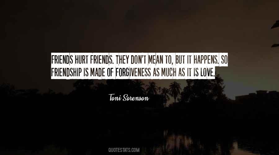 Quotes About Mean Friends #726770