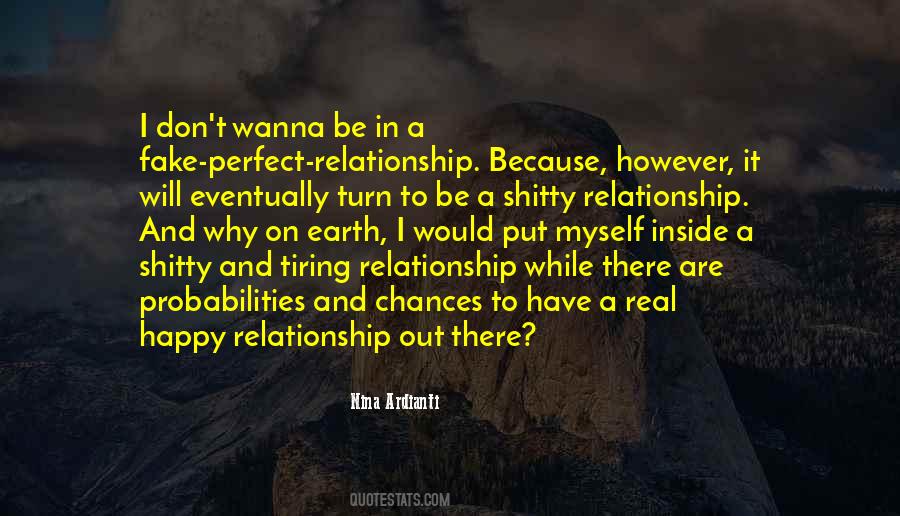 Quotes About No Perfect Relationship #464158