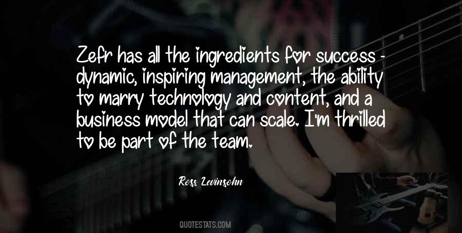 Quotes About The Success Of A Team #1750694