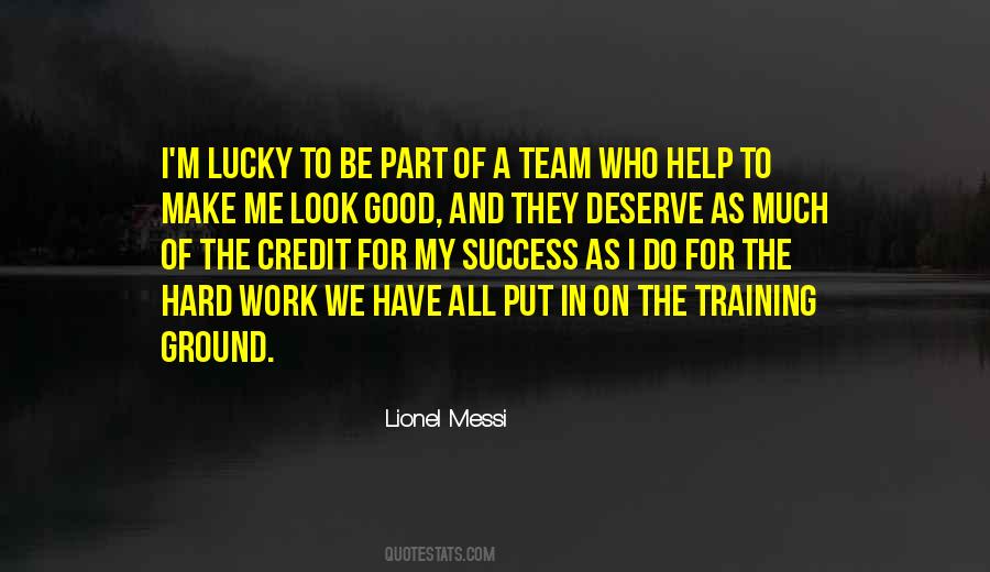Quotes About The Success Of A Team #400833