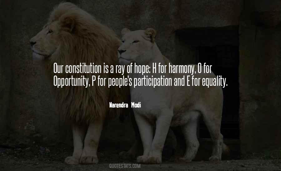 Quotes About Ray Of Hope #1716335