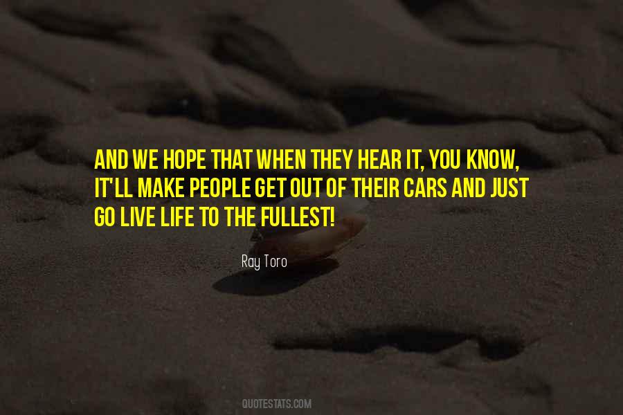 Quotes About Ray Of Hope #707682