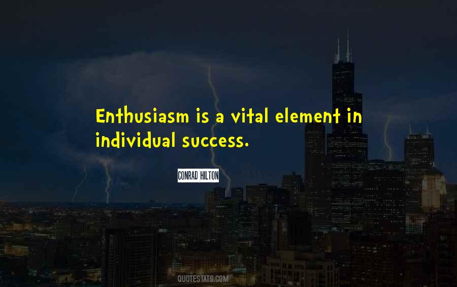 Quotes About Individual Success #1423706