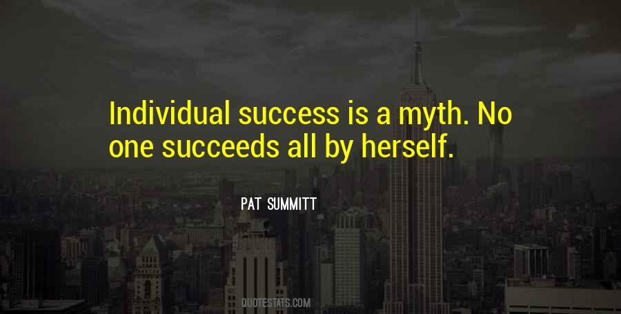 Quotes About Individual Success #1478572