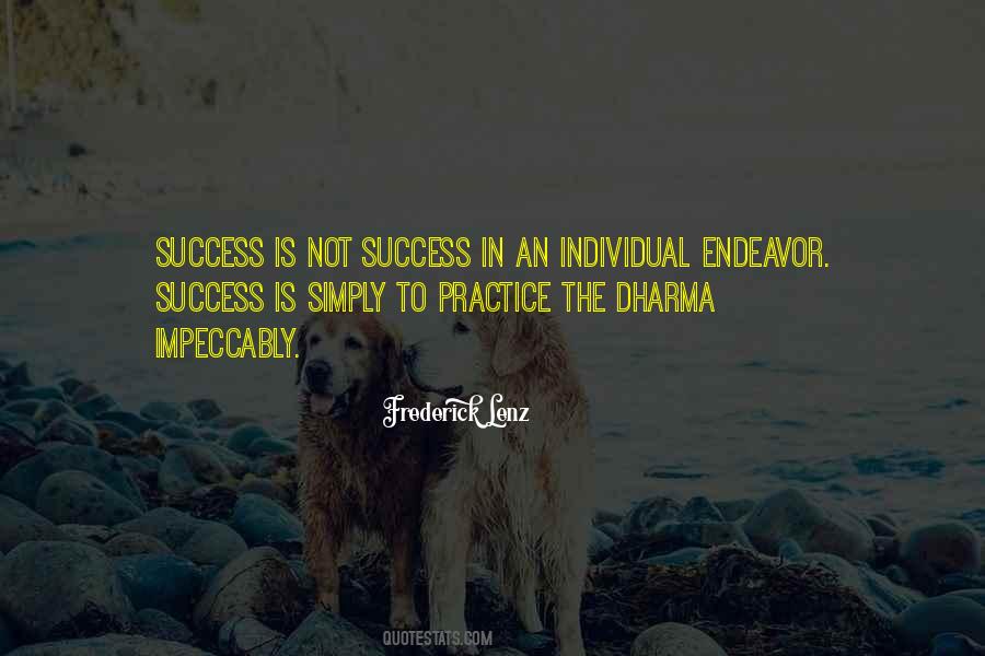 Quotes About Individual Success #459350