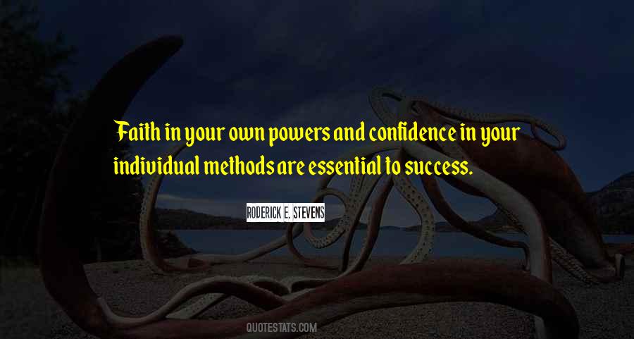 Quotes About Individual Success #724658