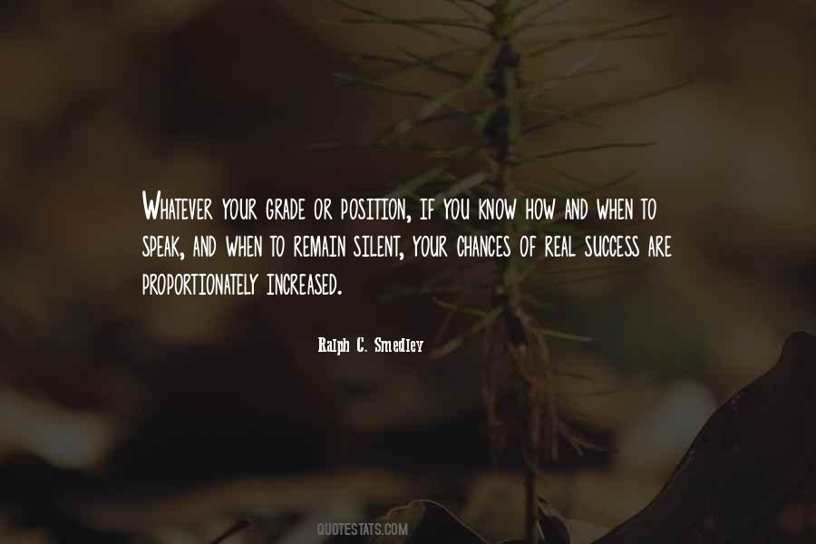 Know When To Speak Quotes #598310