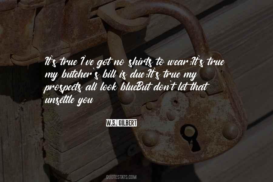 Quotes About Blue Shirts #1159264