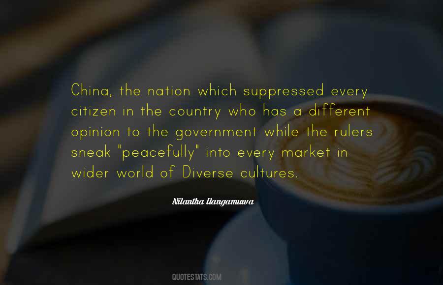 Quotes About China's Government #1252900