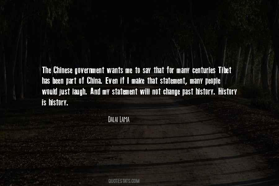 Quotes About China's Government #245115