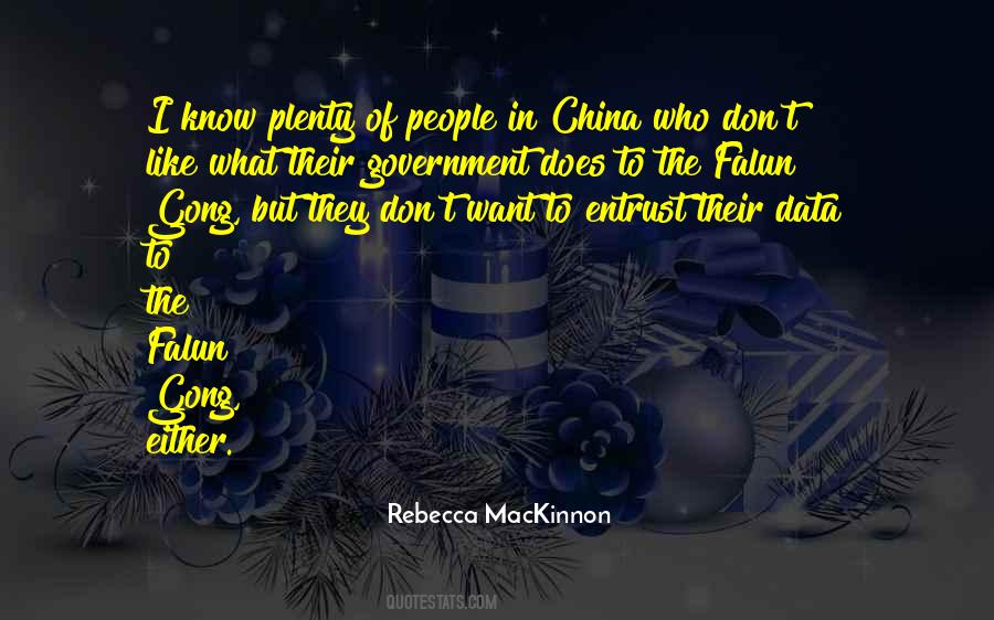 Quotes About China's Government #271046