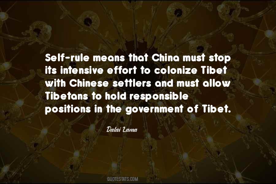 Quotes About China's Government #70677