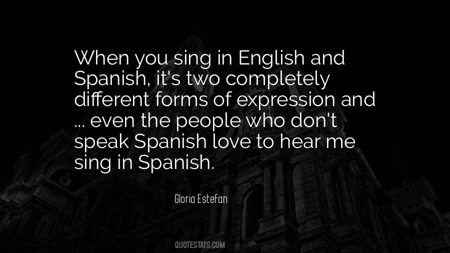 You Sing Quotes #275431