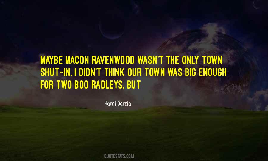 Quotes About Ravenwood #1025557