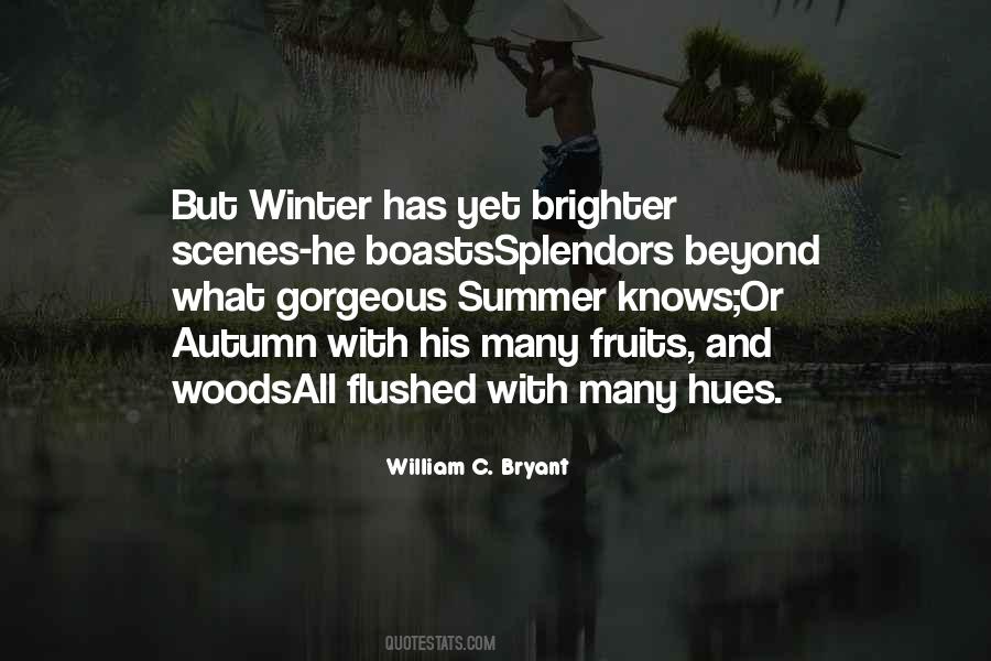 Quotes About Winter Scenes #1467616