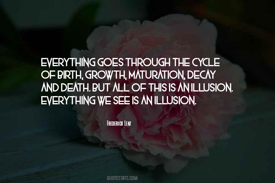Cycle Of Birth And Death Quotes #1372714