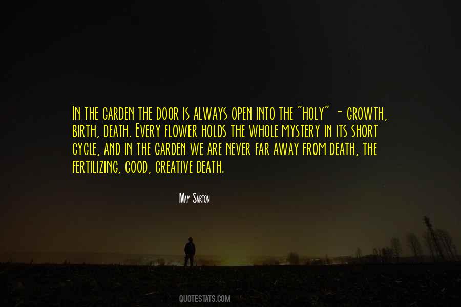 Cycle Of Birth And Death Quotes #1503489