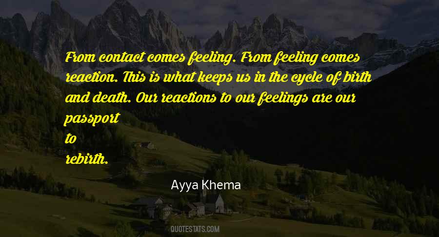 Cycle Of Birth And Death Quotes #568893