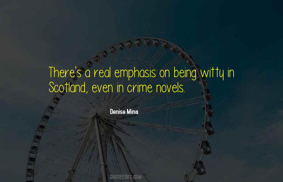 Scotland Crime Quotes #1233678