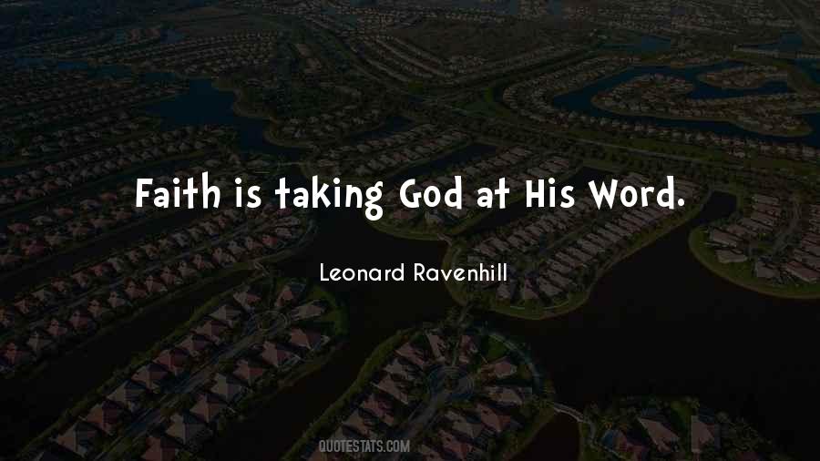 Quotes About Ravenhill #373069