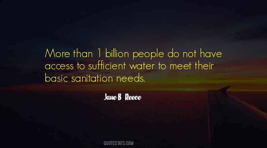 Quotes About Water Sanitation #560077