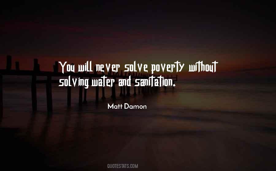 Quotes About Water Sanitation #565470