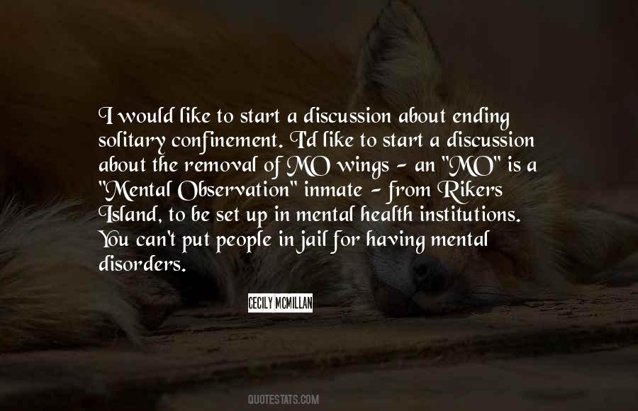 Quotes About Mental Disorders #123731