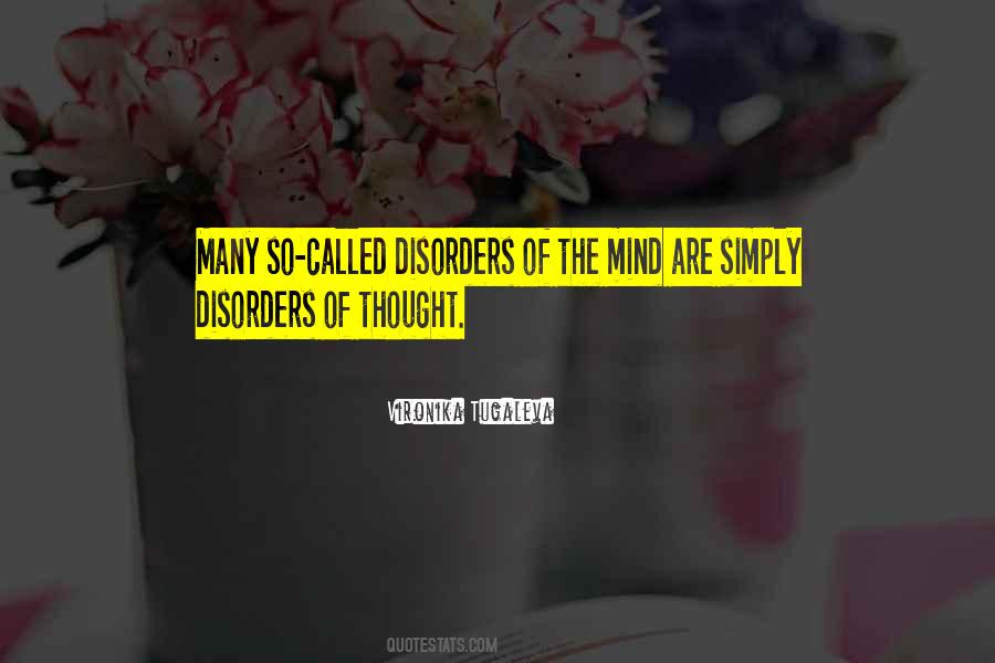 Quotes About Mental Disorders #805994