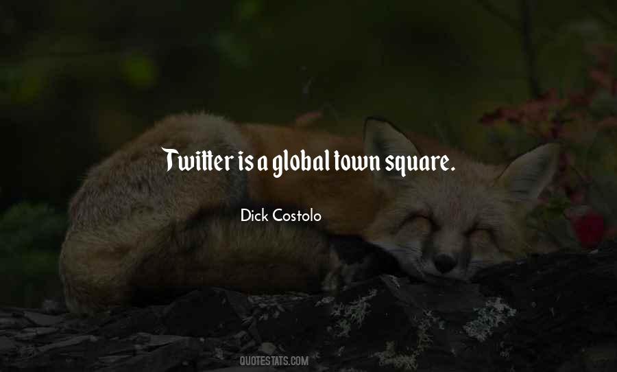 Quotes About Town Squares #1538929