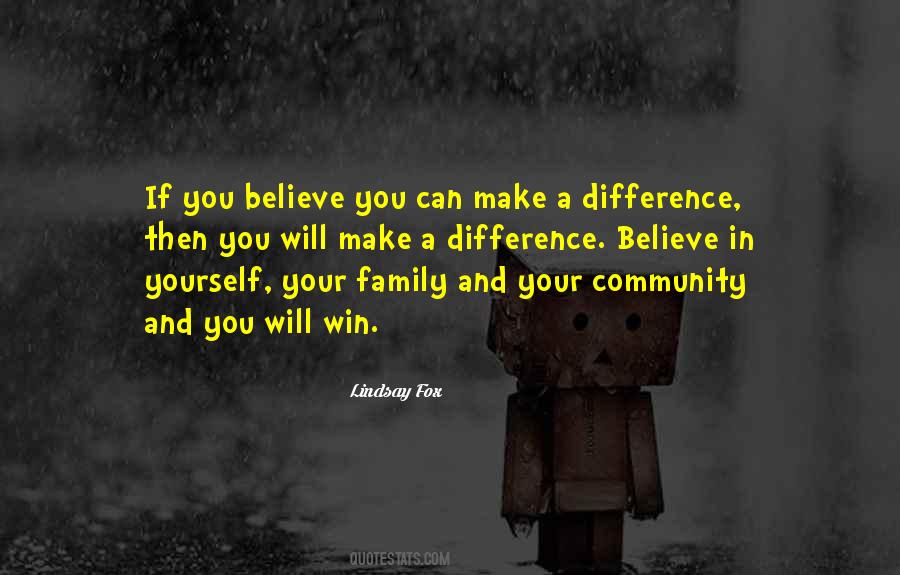 Quotes About Make Difference #23511