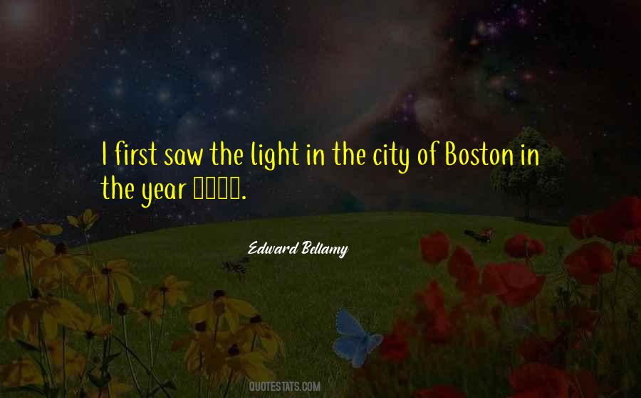 City Of Boston Quotes #1049581