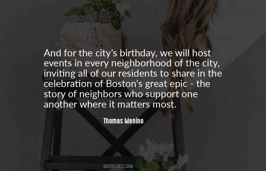 City Of Boston Quotes #1266136