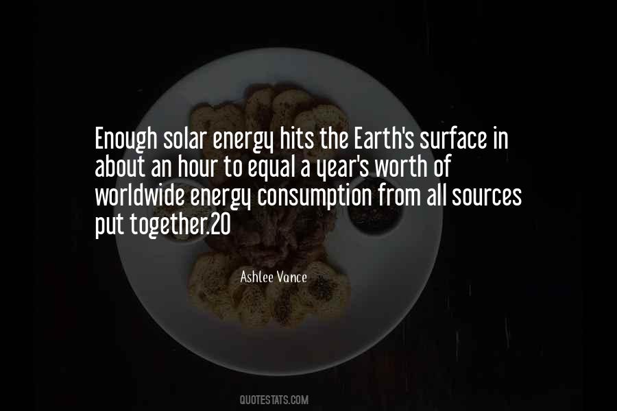 Quotes About Sources Of Energy #581690