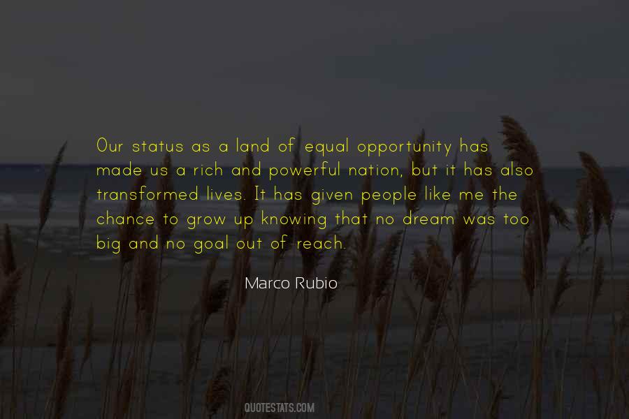 Quotes About Equal Opportunity #1343716