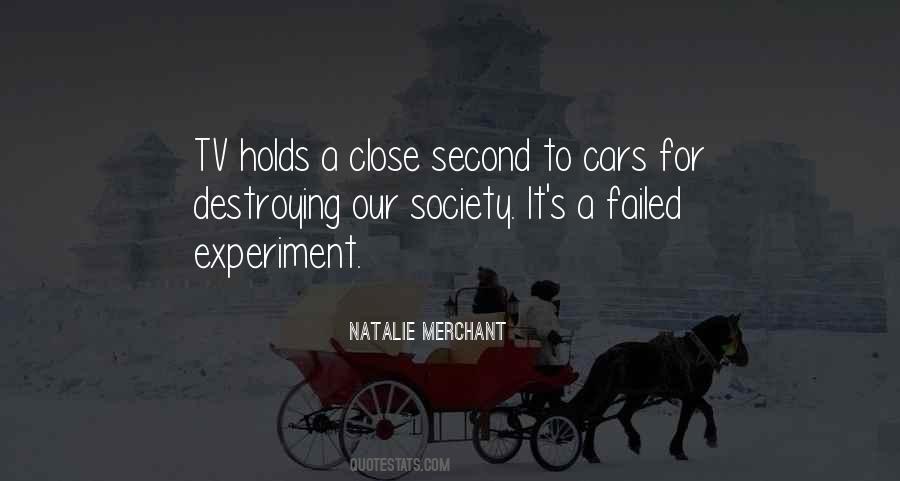 Quotes About Failed Experiment #858913