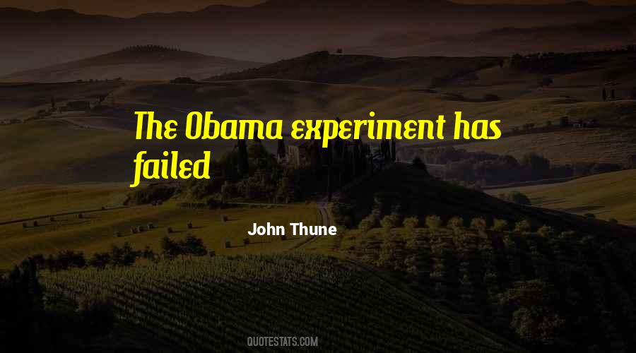 Quotes About Failed Experiment #926490