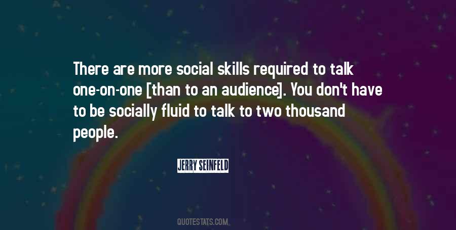 Quotes About Social Skills #139465