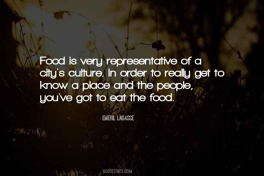 Quotes About Culture And Food #165300