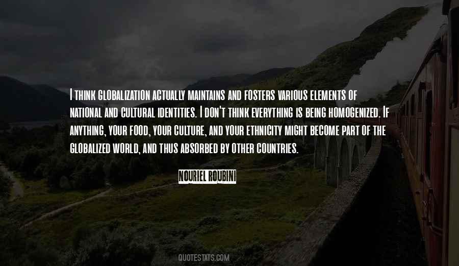 Quotes About Culture And Food #743404