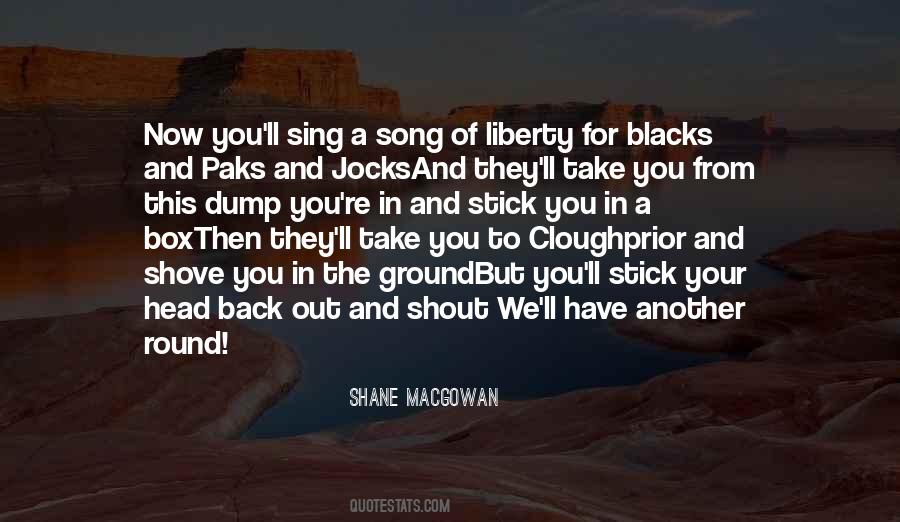 Macgowan Shane Quotes #1855927