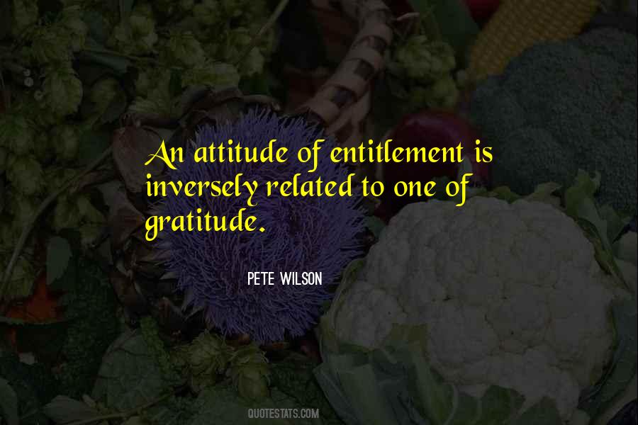 An Attitude Of Gratitude Quotes #1176350