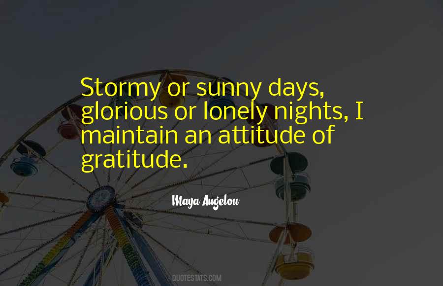 An Attitude Of Gratitude Quotes #1293220